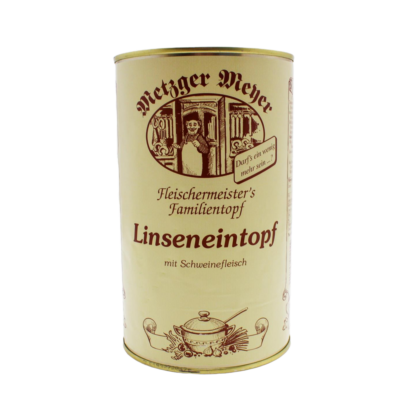 Metzger Meyer Linseneintopf mit Schweinfleisch