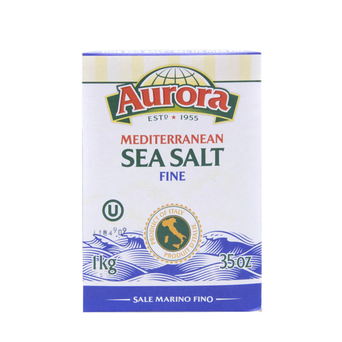 Aurora Fine Mediterranean Sea Salt 1KG
