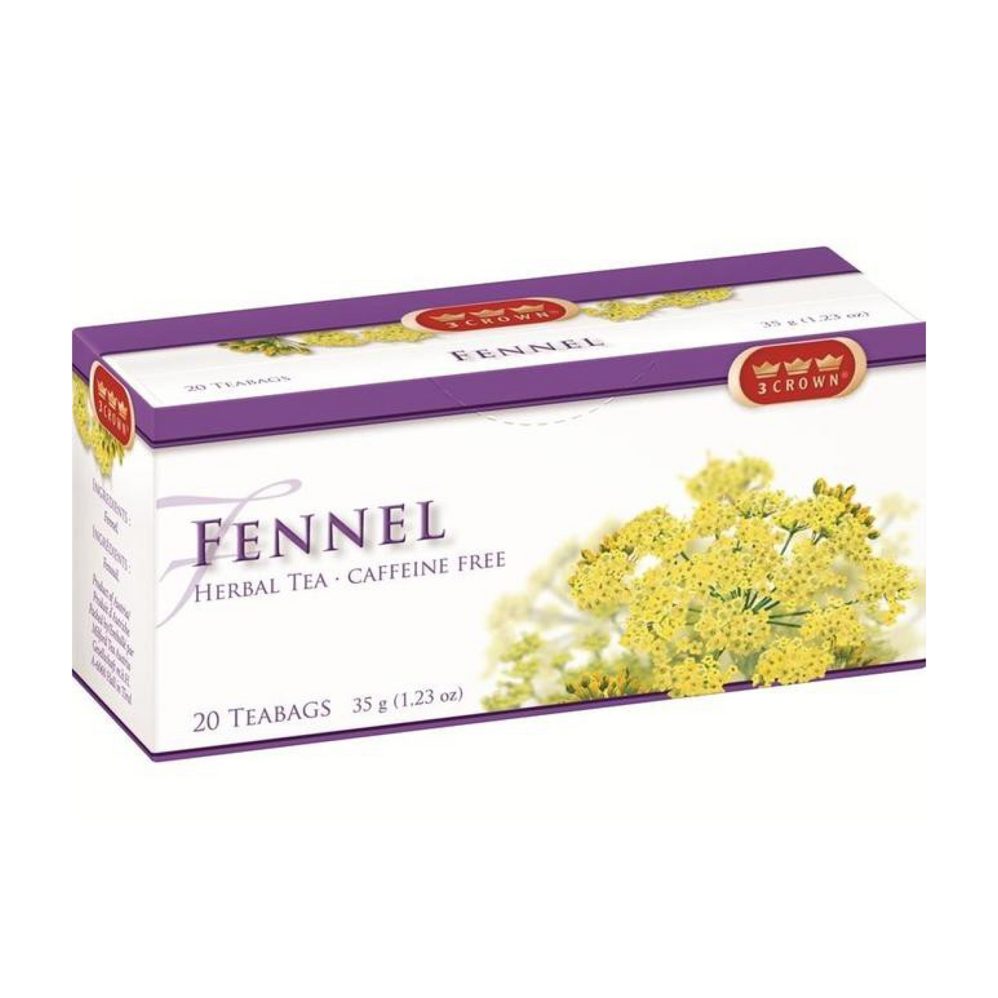 3 Crown Fennel Herbal Tea 35g
