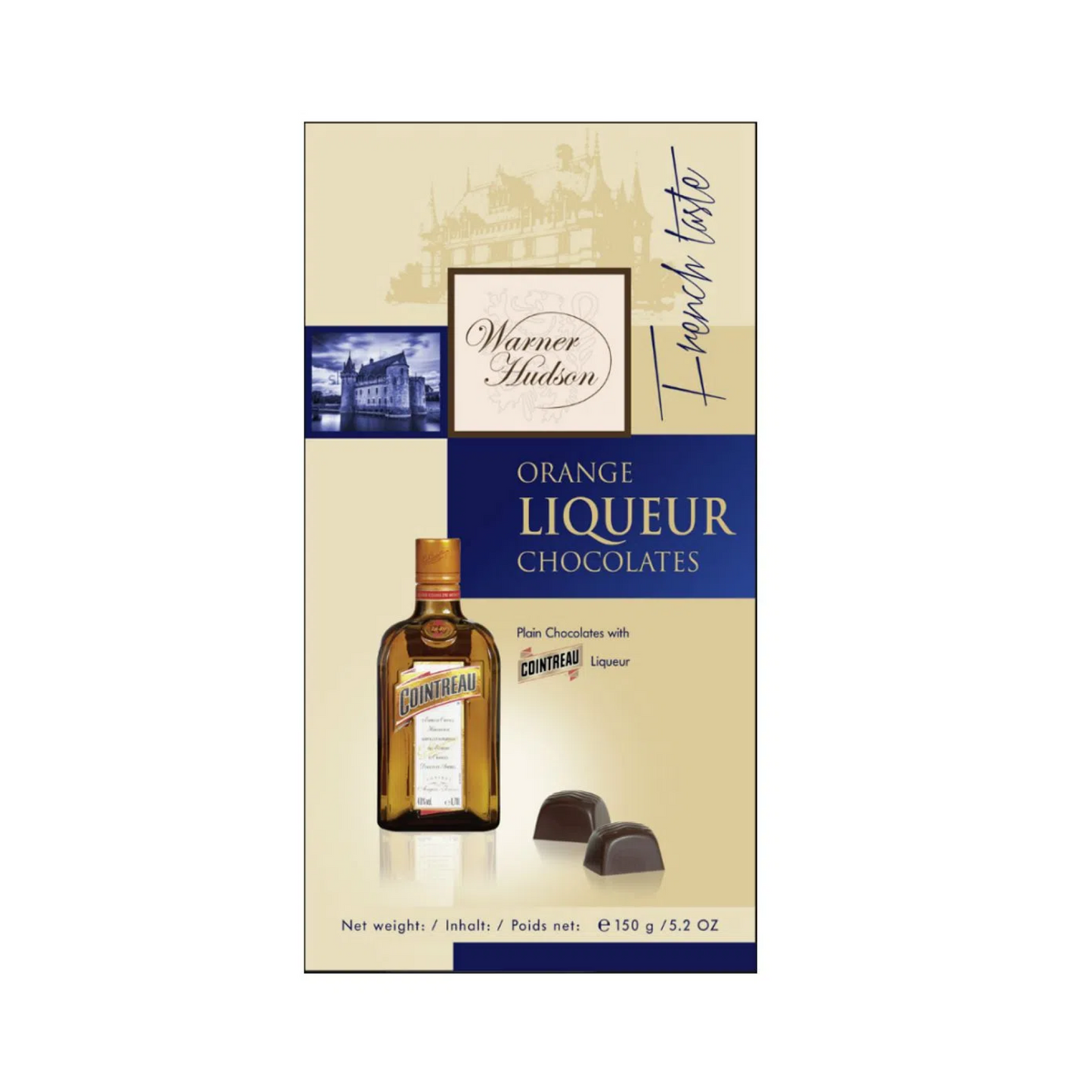 Warner Hudson Orange Liqueur Chocolates 150g