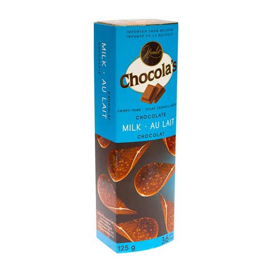 Hamlet Chocola's Milk Chocolate Crispy Thins 125g