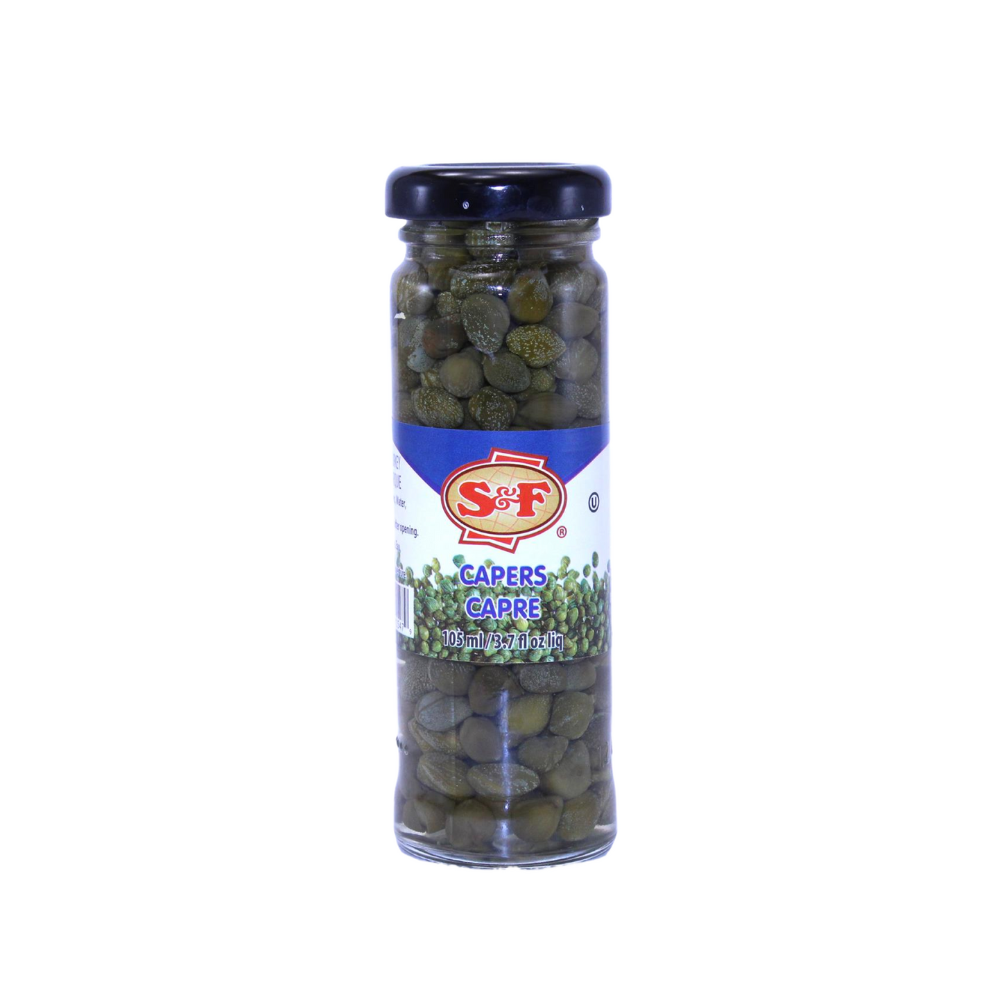S&F Capers in Vinegar Brine 105ml