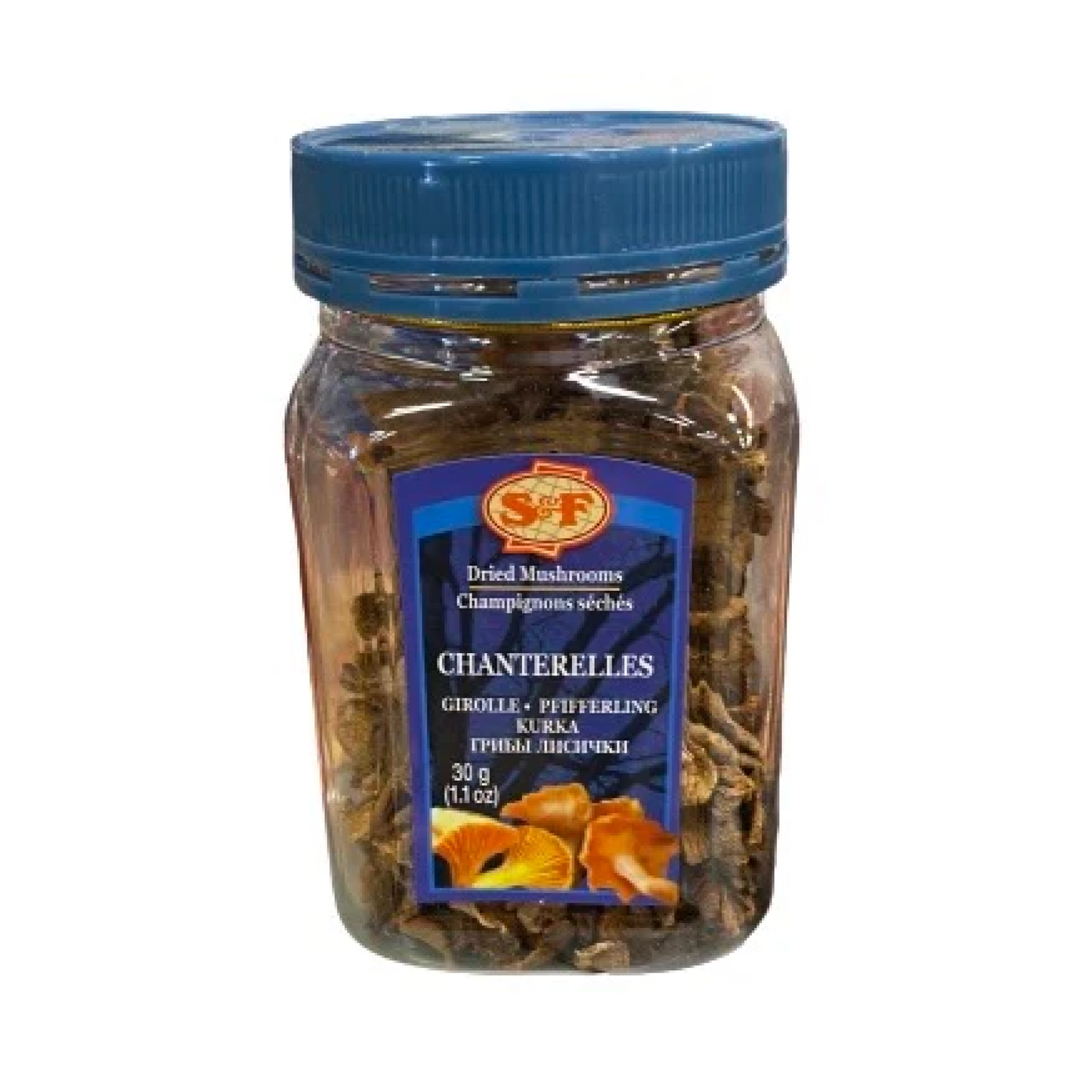 S&F Chantrelle Mushrooms Pieces and Stems 796ml