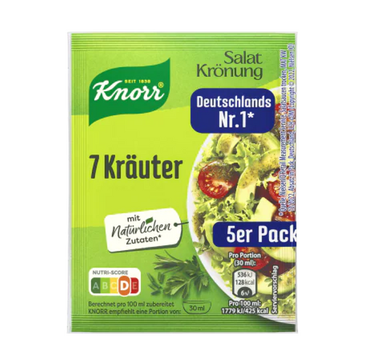Knorr 7 Herbs Salad Dressing 5 Pack 8g
