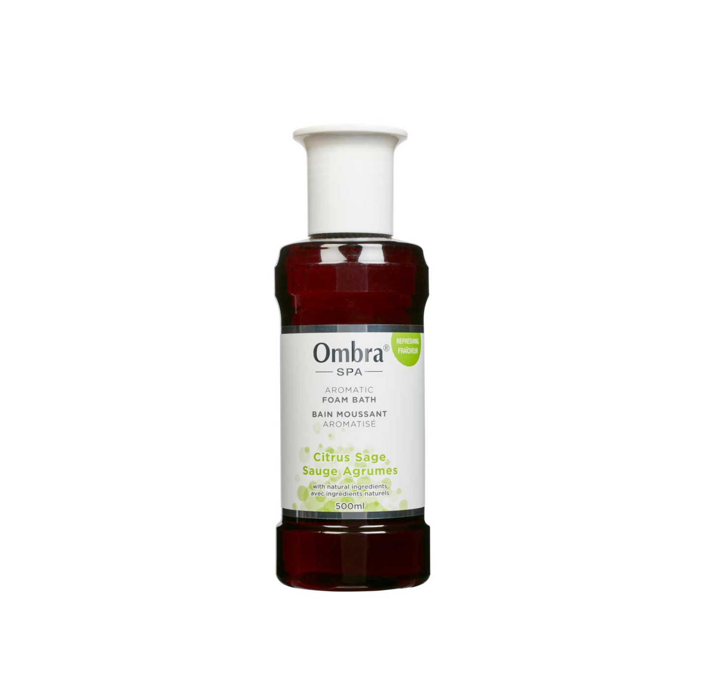 Ombra Spa Citrus Sage Aromatic Foam Bath 500ml