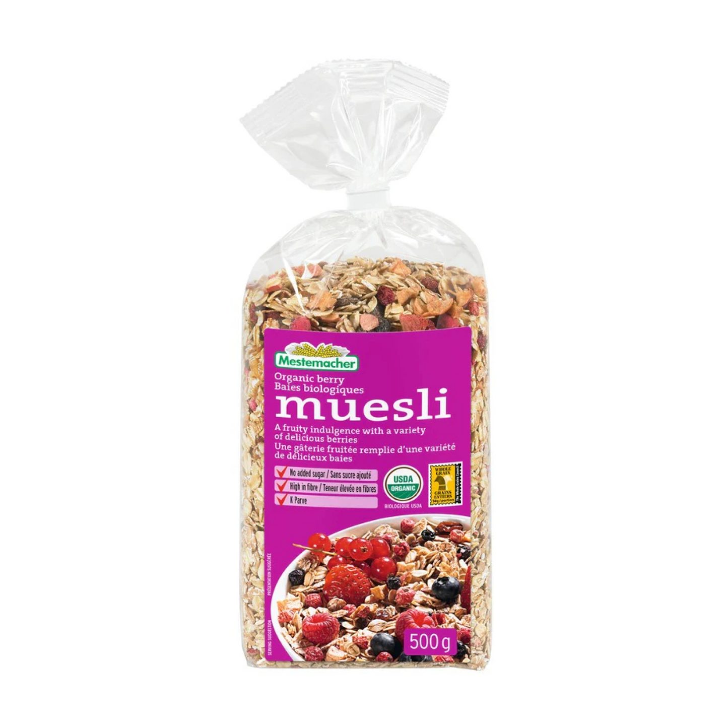 Mestemacher Organic Berry Muesli 500g
