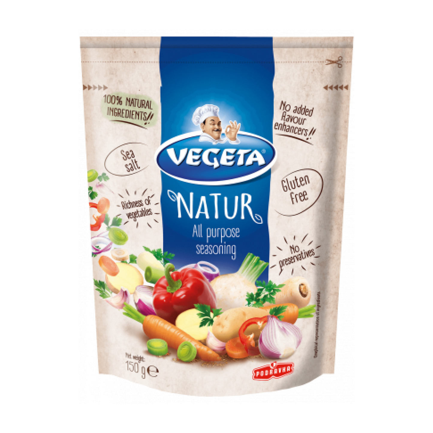Podravka Vegeta Natur All-Purpose Seasoning 150g