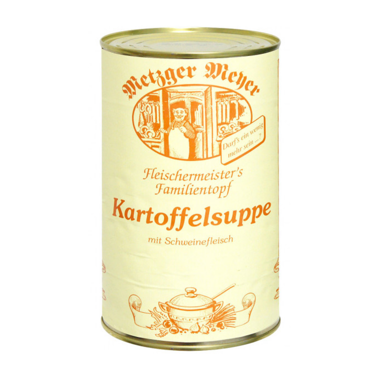 Metzger Meyer Kartoffelsuppe mit Schweinfleisch