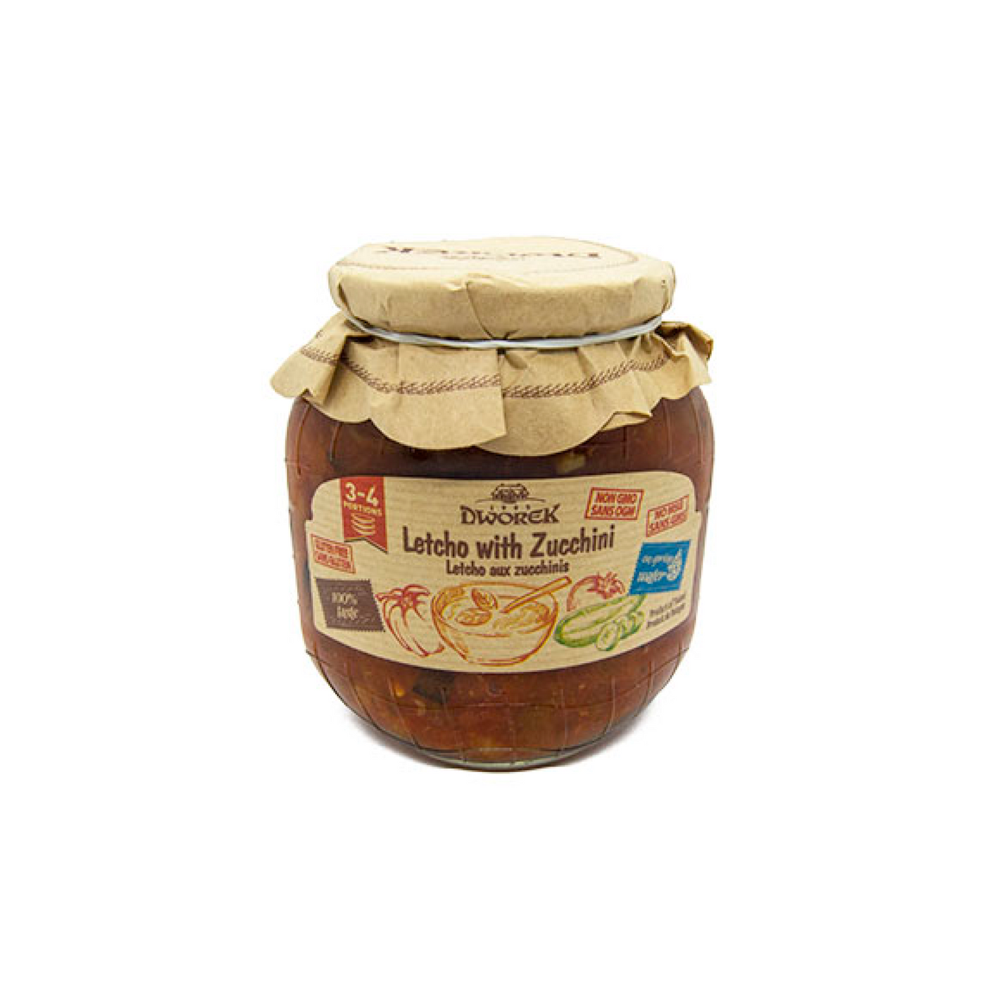 Dworek Letcho with Zucchini 720ml