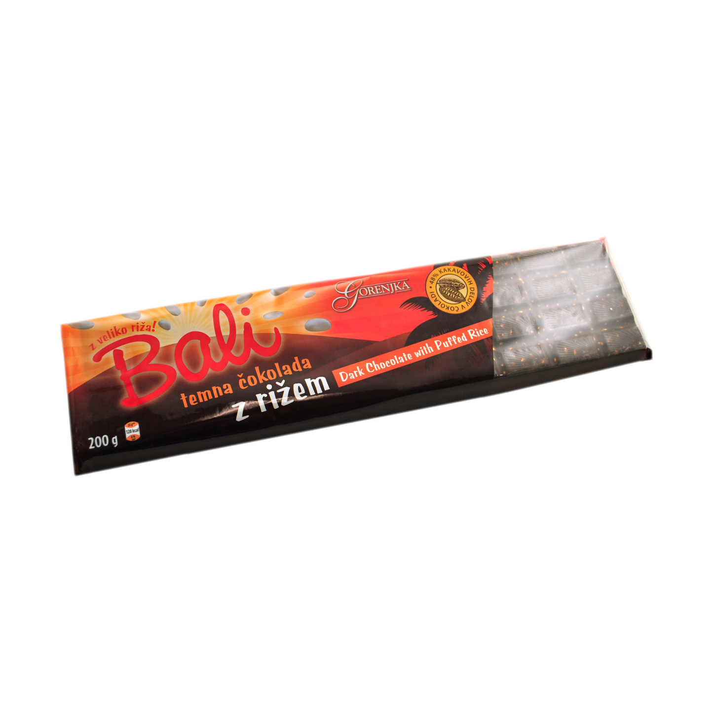 Gorenkja Bali Dark Chocolate Coated Puffed Rice 200g