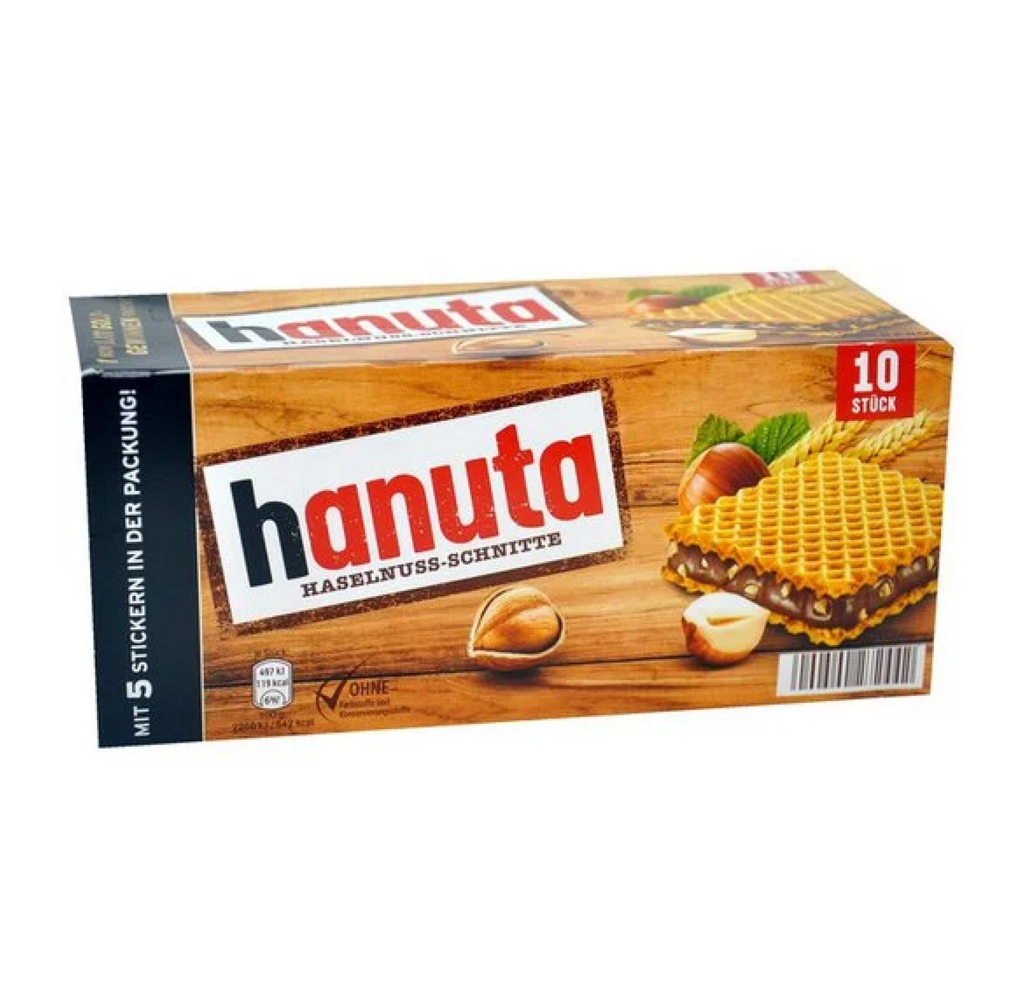Hanuta Hazelnut Wafer Sandwich 220g