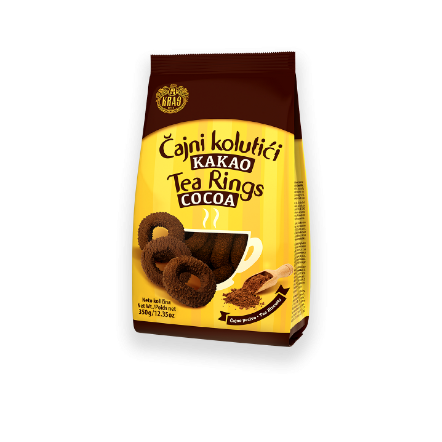 Kras Cocoa Tea Ring Biscuits 350g