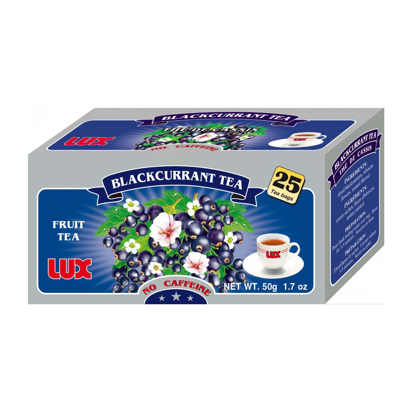 LUX Blackcurrant Tea 50g