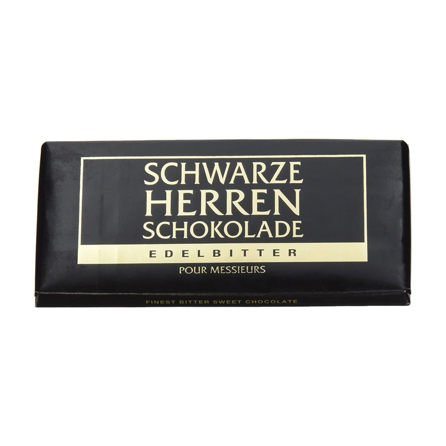 Schwarze Herren Schokolade Edelbitter 100g