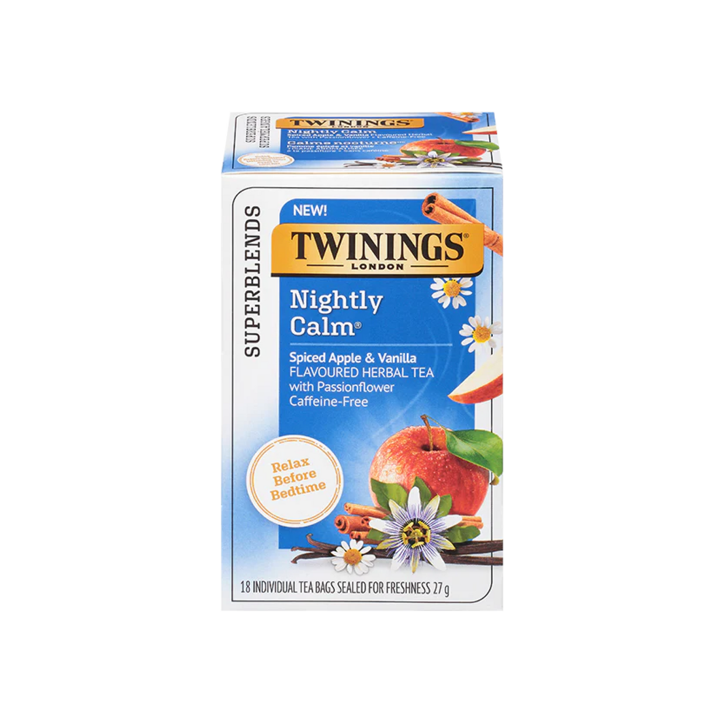 Twinings Nightly Calm Apple & Vanilla 27g