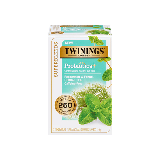 Twinings Probiotics+ Peppermint and Fennel 36g