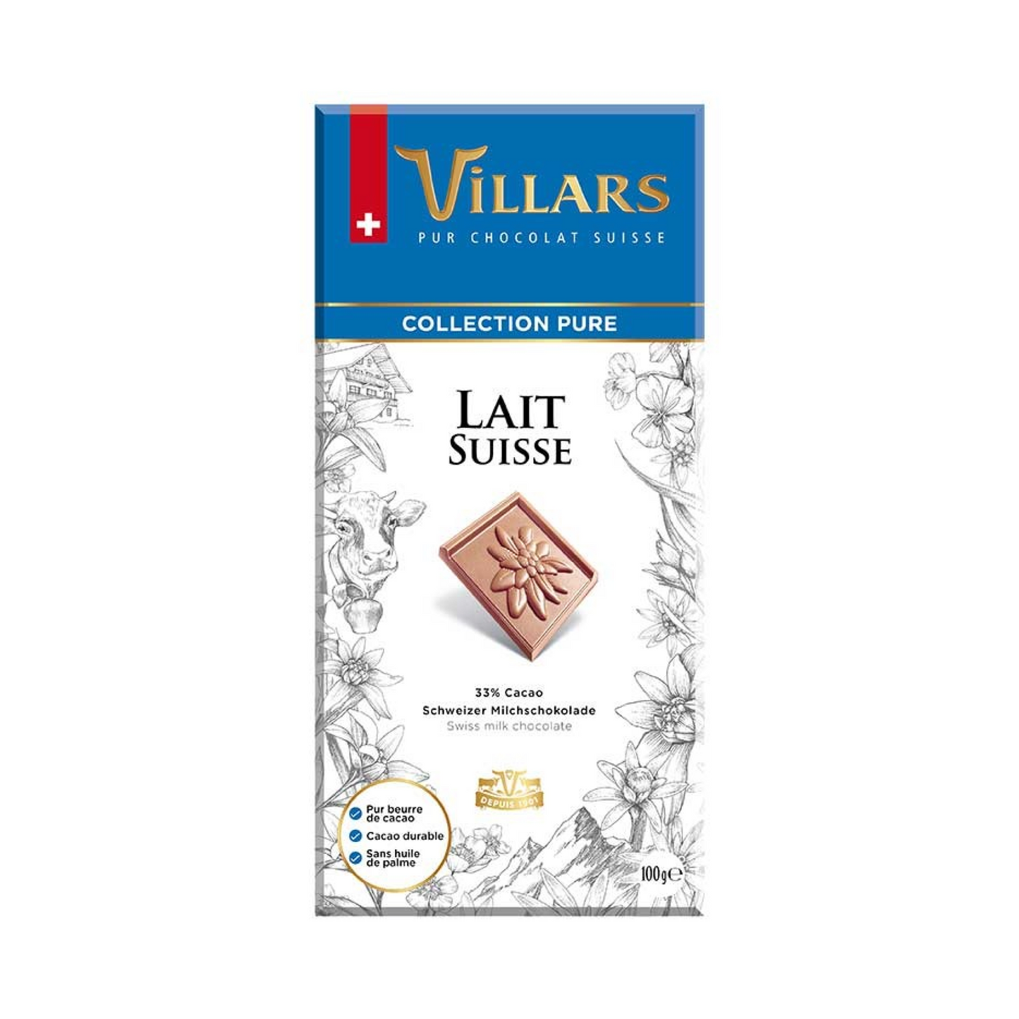 Villars Milk Chocolate 100g