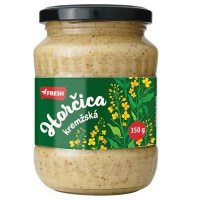Fresh mustard Horčica kremzska Jar 350g