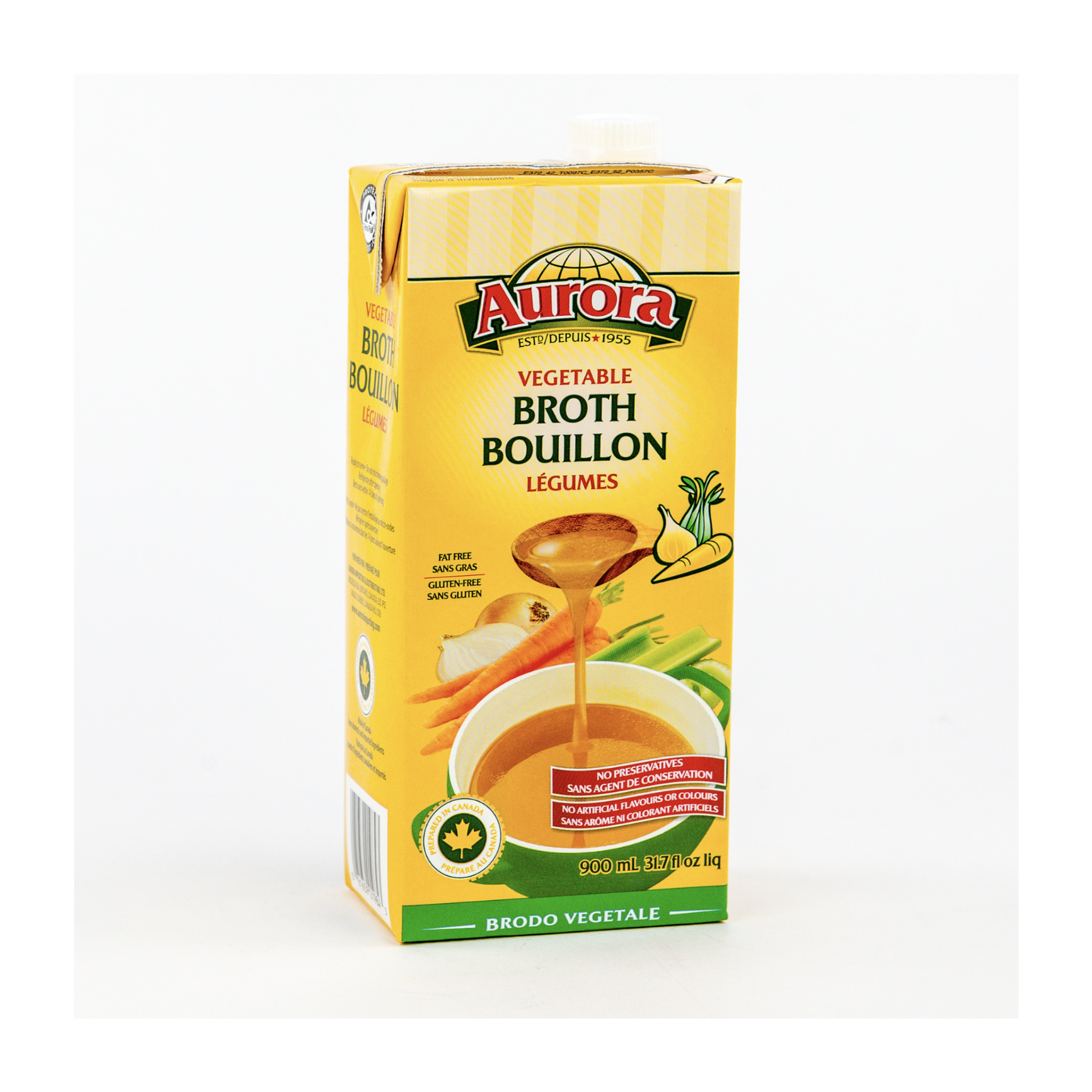 Aurora Vegetable Broth 900ml Food Depot Toronto