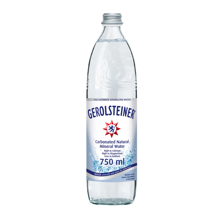 Gerolsteiner Carbonated Natural Mineral Water 750ml Food Depot Toronto