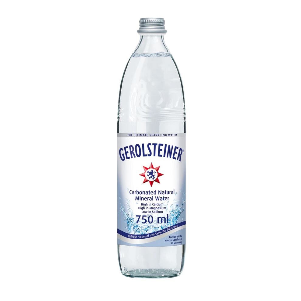 Gerolsteiner Carbonated Natural Mineral Water 750ml Food Depot Toronto