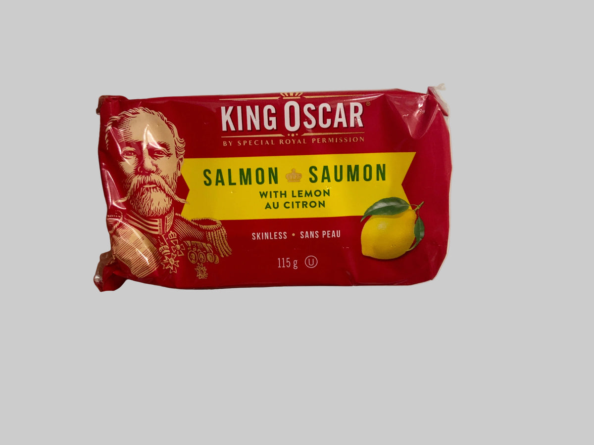 King Oscar Salmon with lemon  115g