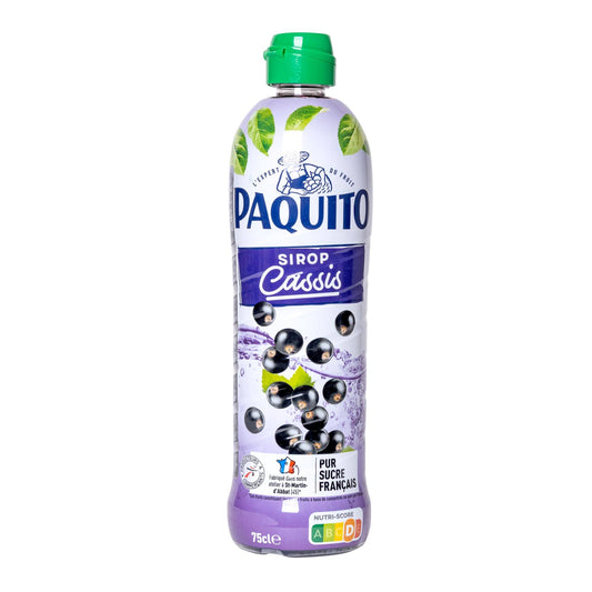 Paquito Blackcurrant Syrup 750ml