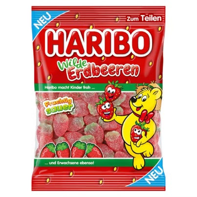 Haribo Wild Strawberries NEW