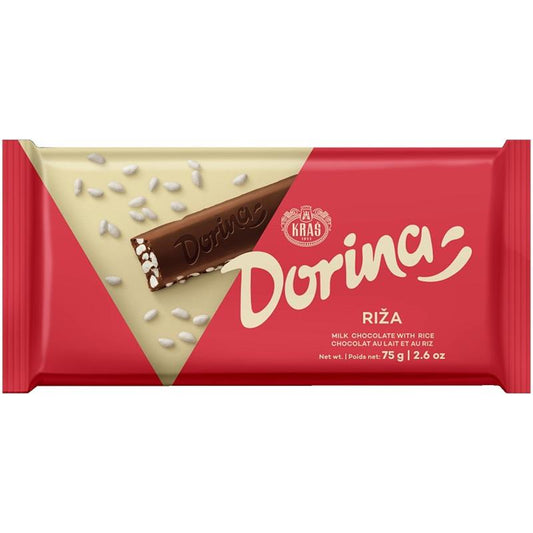 Dorina Milk Chocolate with Rice 100g