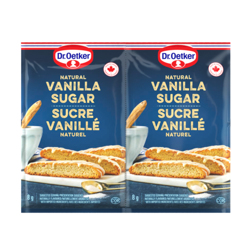 Dr. Oetker Natural Vanilla Sugar 6 Pack 8g