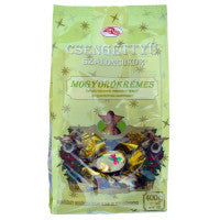 MicRose Csengettyu Szaloncukor Christmas bonbons filled with hazelnut filling 400g