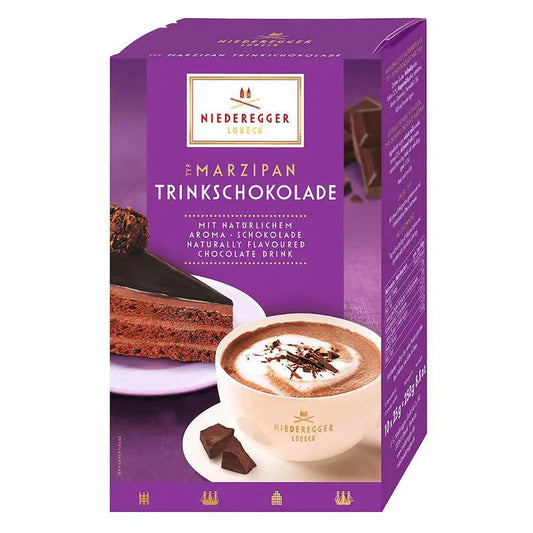 Niederegger Marzipan Hot Chocolate, 10 packets 250g