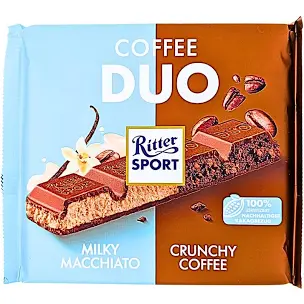 Ritter Sport Coffee DUO Milky Macchiato&Crunchy coffee 300g
