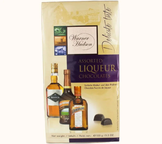 Warner Hudson Assorted Liqueur Chocolates 150g