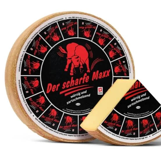 Der Scharfe Maxx Raw Milk Swiss Cheese