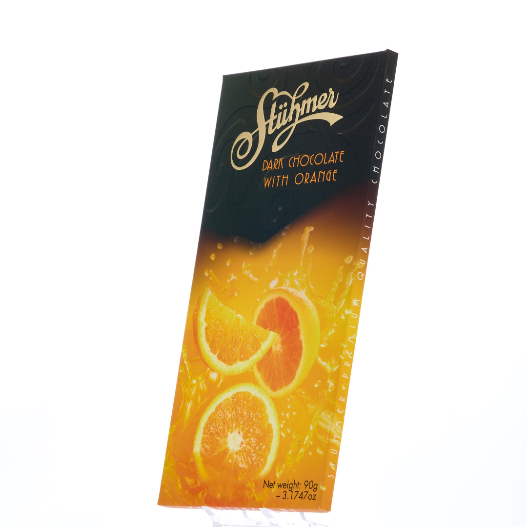 Stühmer Dark chocolate with orange 90g