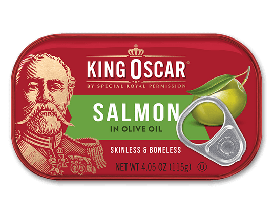King Oscar Salmon in Olive oil 115g
