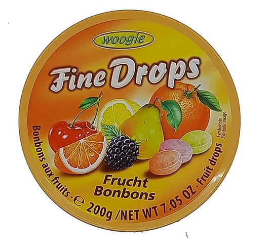 Woogie Fine Drops Fruit 200g