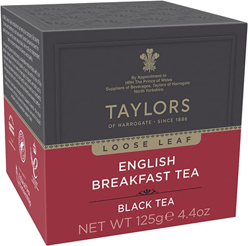Taylors of Harrogate Loose Leaf English Breakfast Tea 125g