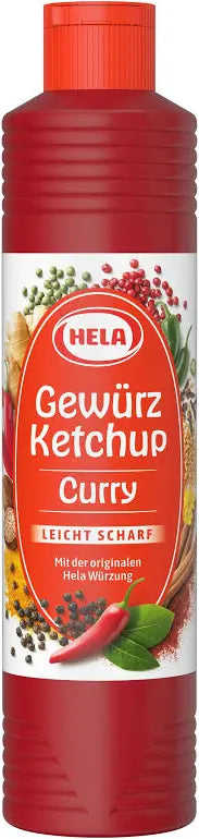 Hela Gewürz Ketchup Curry Light Sharp 500ml