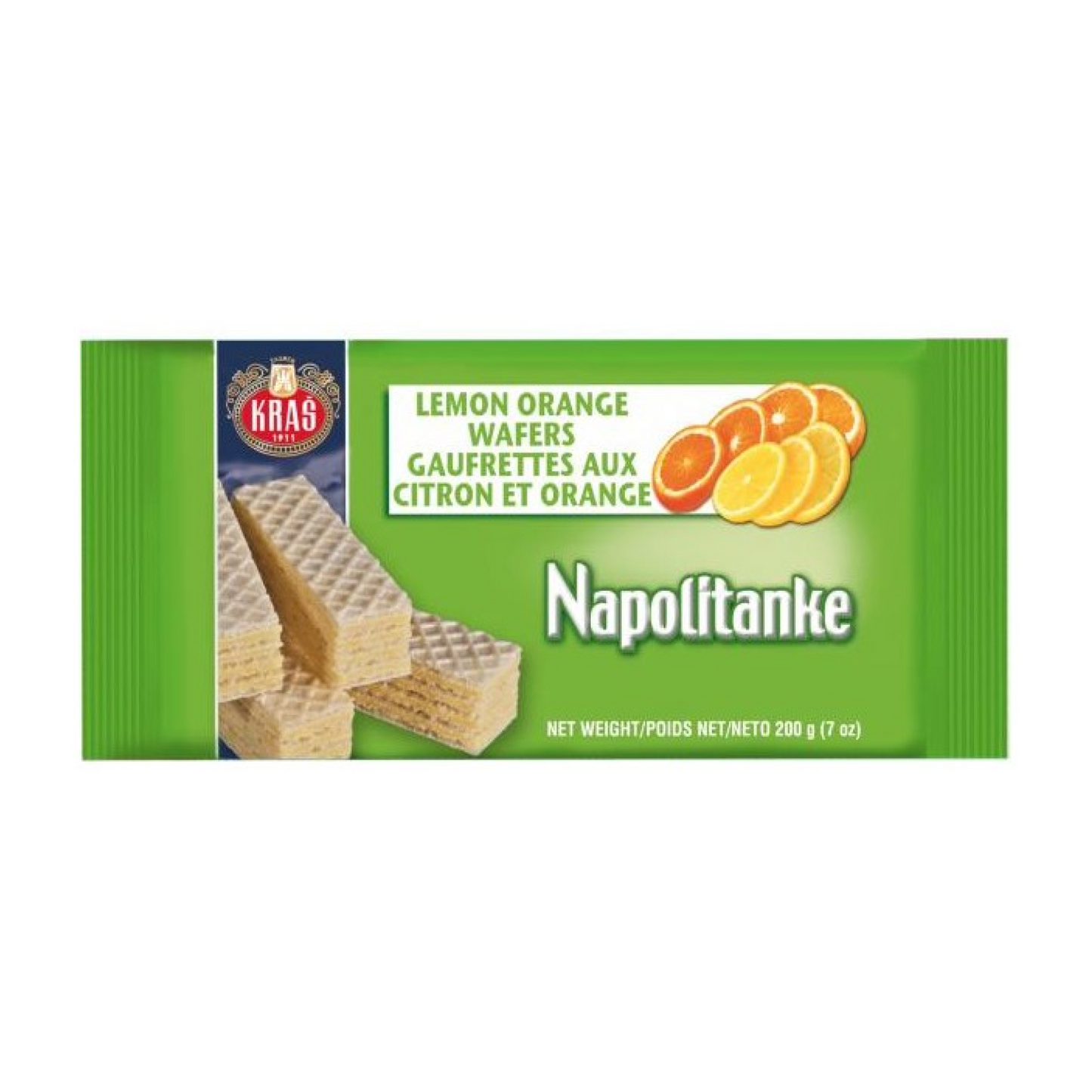 Kras Lemon and Orange Napolitanke 200g