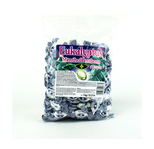 Mieszko Eukalyptus Mentholbonbons Strong 1KG