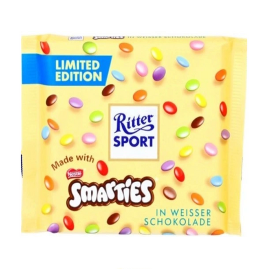 Ritter Sport Smarties Chocolate with White Chocolate 100g
