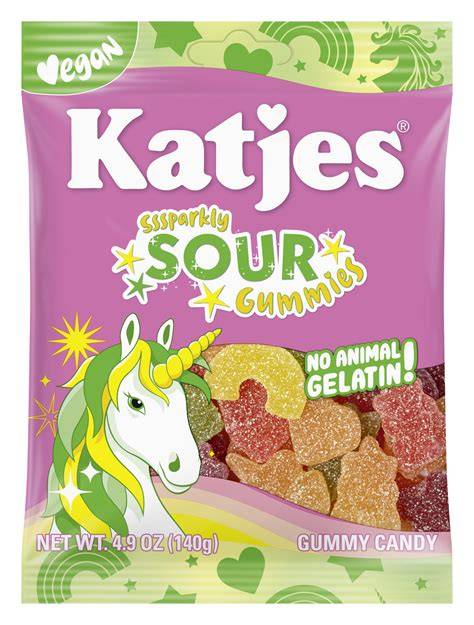 Katjes Plant Based Gummies Sour 140g