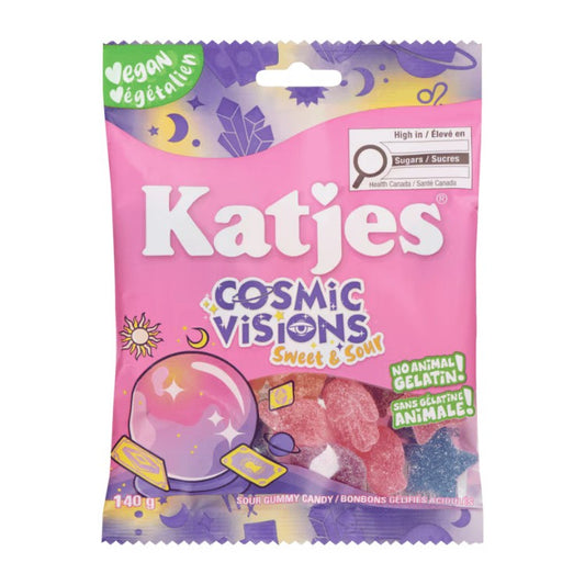 Katjes Plant Based Gummies Cosmic Visions Sweet&Sour 140g