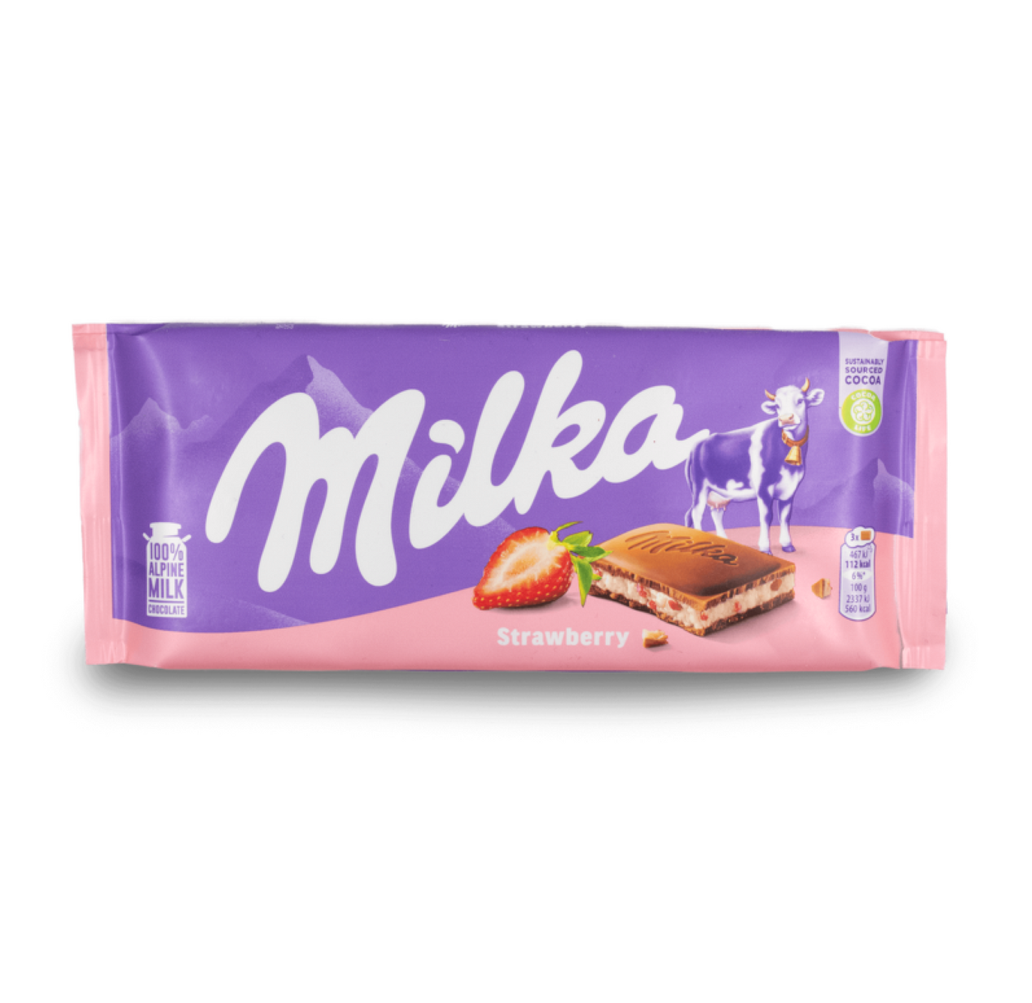 Milka Strawberry 100g