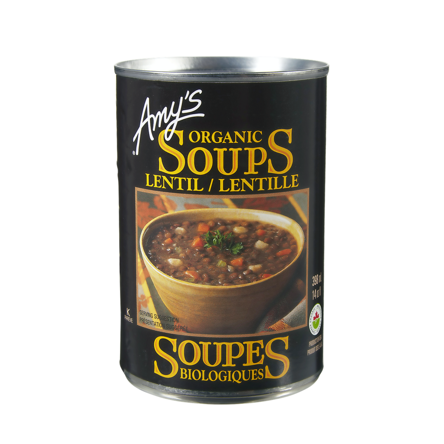 Amy's Organic Soups Lentil 398ml