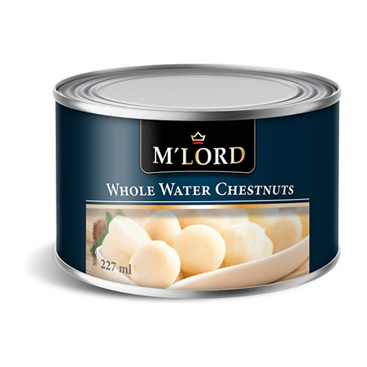 M'Lord Whole Water Chestnuts 227ml