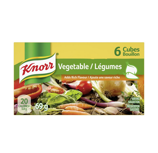 Knorr Vegetable 6 Cubes Bouillon 69g