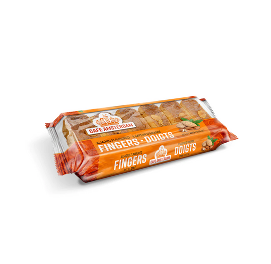 Cafe Amsterdam Almond Flavoured Fingers 275g